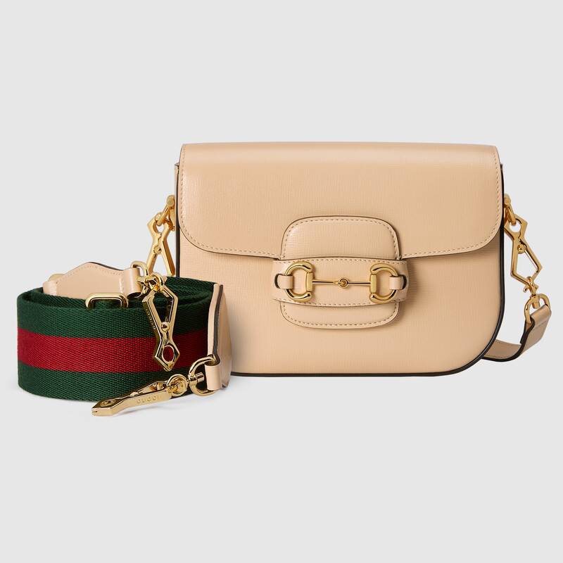 Gucci Horsebit 1955 Mini Shoulder Bag 658574 Beige